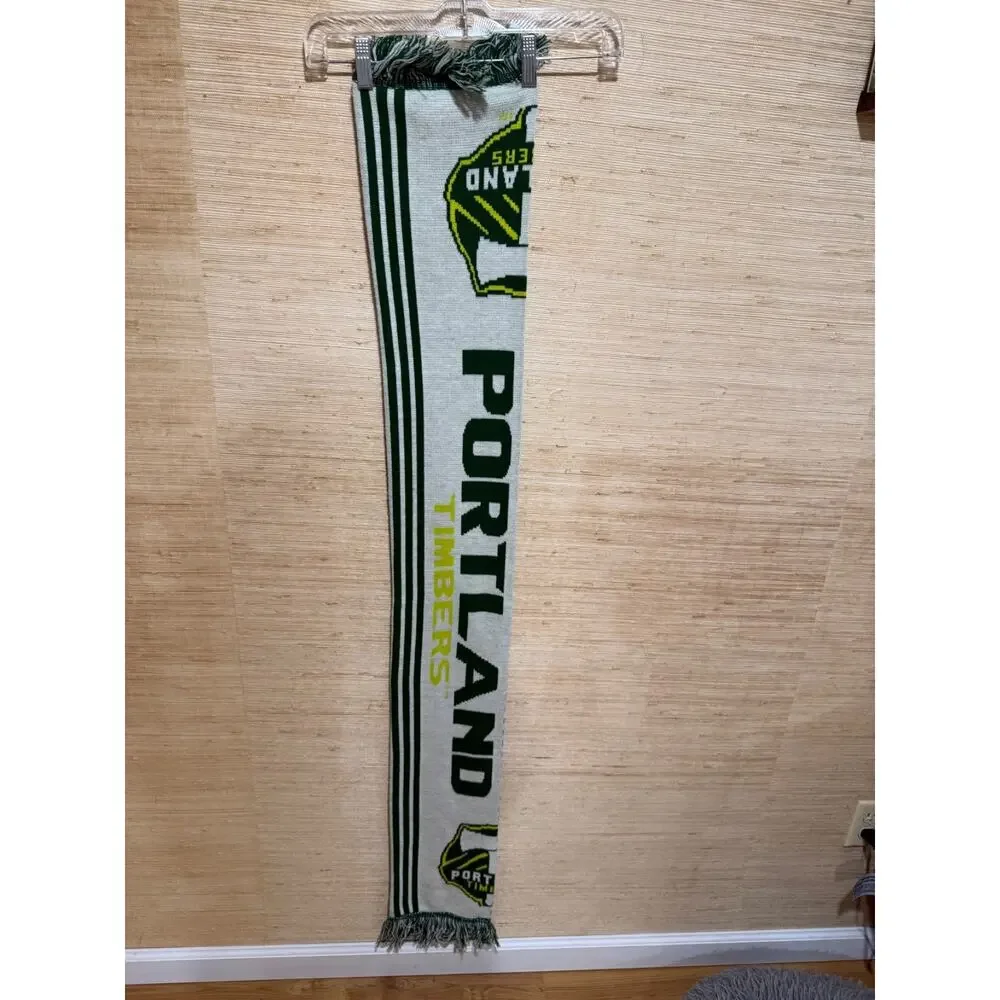 Portland Timbers 2 Sided Scarf Adidas MLS Soccer 53
